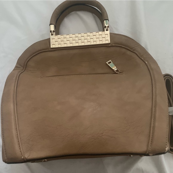 Dark Tan leather purse - Picture 2 of 5